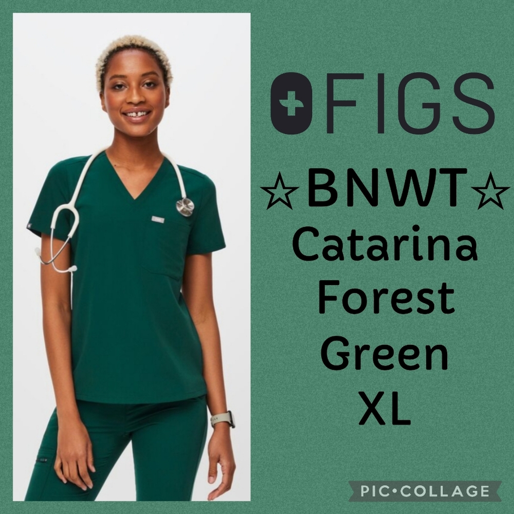FIGS Forest Green Catarina (XL)